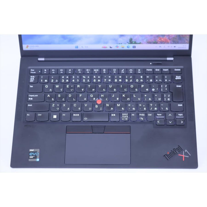 中古（やや傷や汚れあり） バッテリー良 2021年モデル 11世代Corei7 ThinkPad X1 Carbon Gen9 i7-1165G7 16G 256G 14.0WUXGA Wi-Fi6 Windows11 ノートパソコン