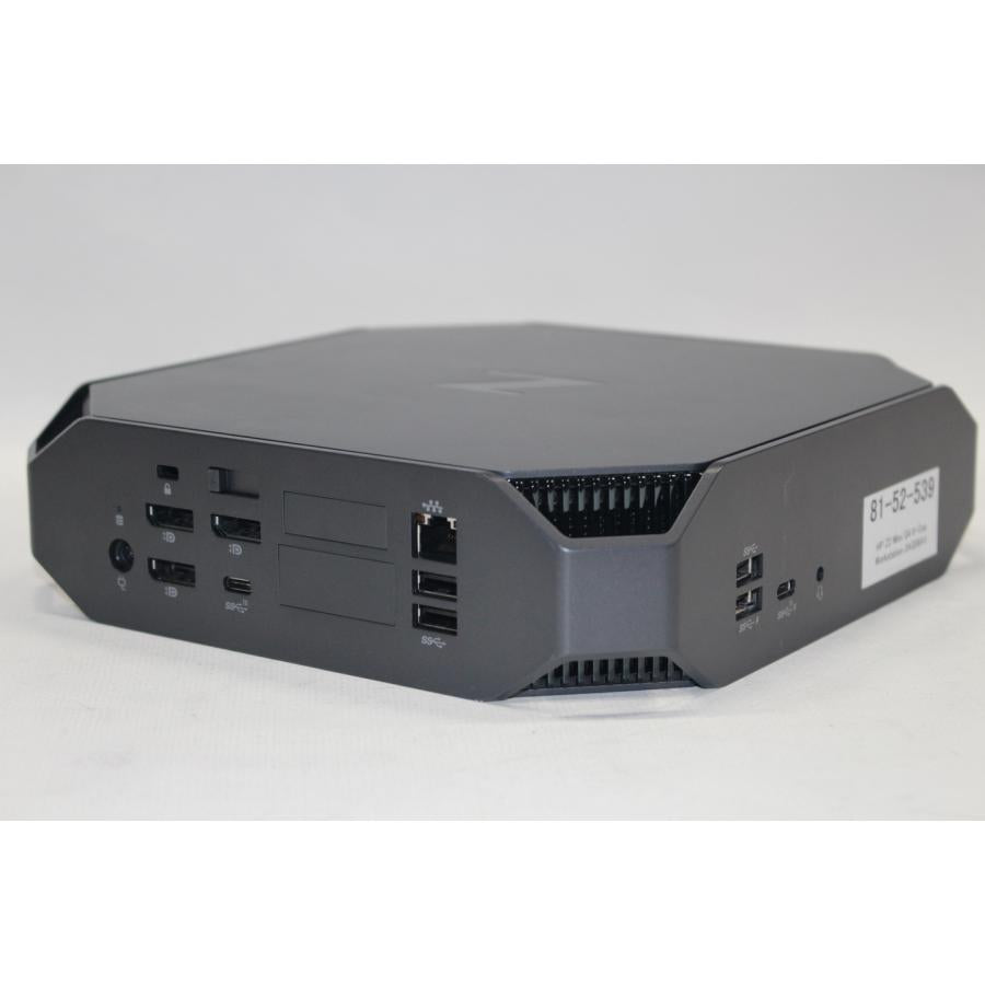 中古（目立った傷や汚れなし） グラボ搭載 良品 安定快速 Xeon HP Z2 Mini G4 Workstation Xeon E-2236 16G SSD256G Win11 コンパクト筐体 モニター追加可 デスクトップパソコン