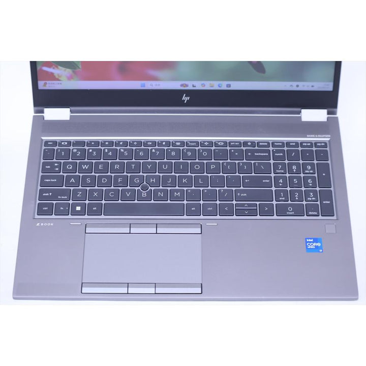 中古（目立った傷や汚れなし） RTX A3000 11世代Corei7 32Gメモリ HP ZBook Fury 15 G8 i7-11850H 32G 1TB 15.6FHD Wi-Fi6 Windows11 ノートパソコン