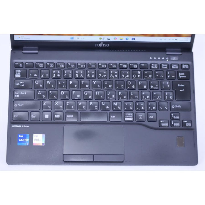 中古（やや傷や汚れあり） 2022年モデル 12世代Corei7 軽量約738g LIFEBOOK U9312/J i7-1265U 16G 512G 13.3FHD Wi-Fi6E Win11 バッテリー良好 ノートパソコン