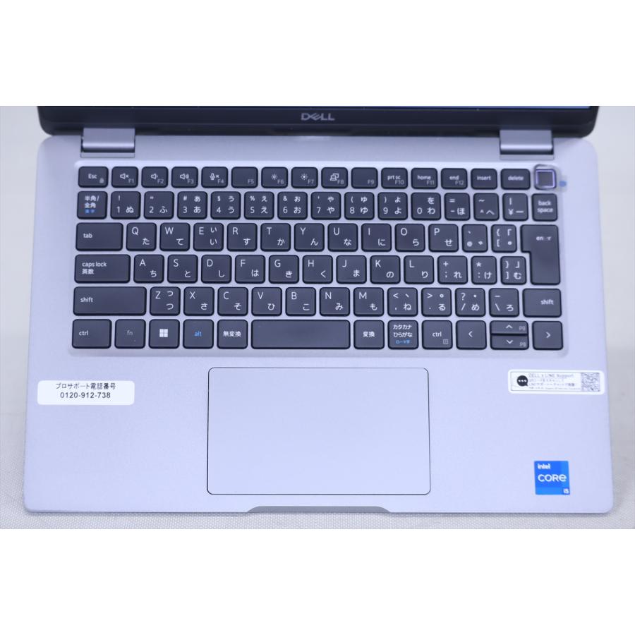 中古（やや傷や汚れあり） 2023年モデル 13世代Corei5 バッテリー良好 Latitude 13 5340 i5-1345U 16G 256G 13.3FHD Win11 リカバリ ノートパソコン