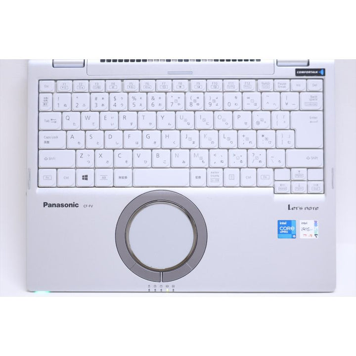 中古（やや傷や汚れあり） 軽量約1kg 5G/eSIM対応LTE Let's note CF-FV1R12VS i5-1145G7 16G 256G 14.0QHDタッチ Wi-Fi6 Win11 リカバリ バッテリー良 ノートパソコン
