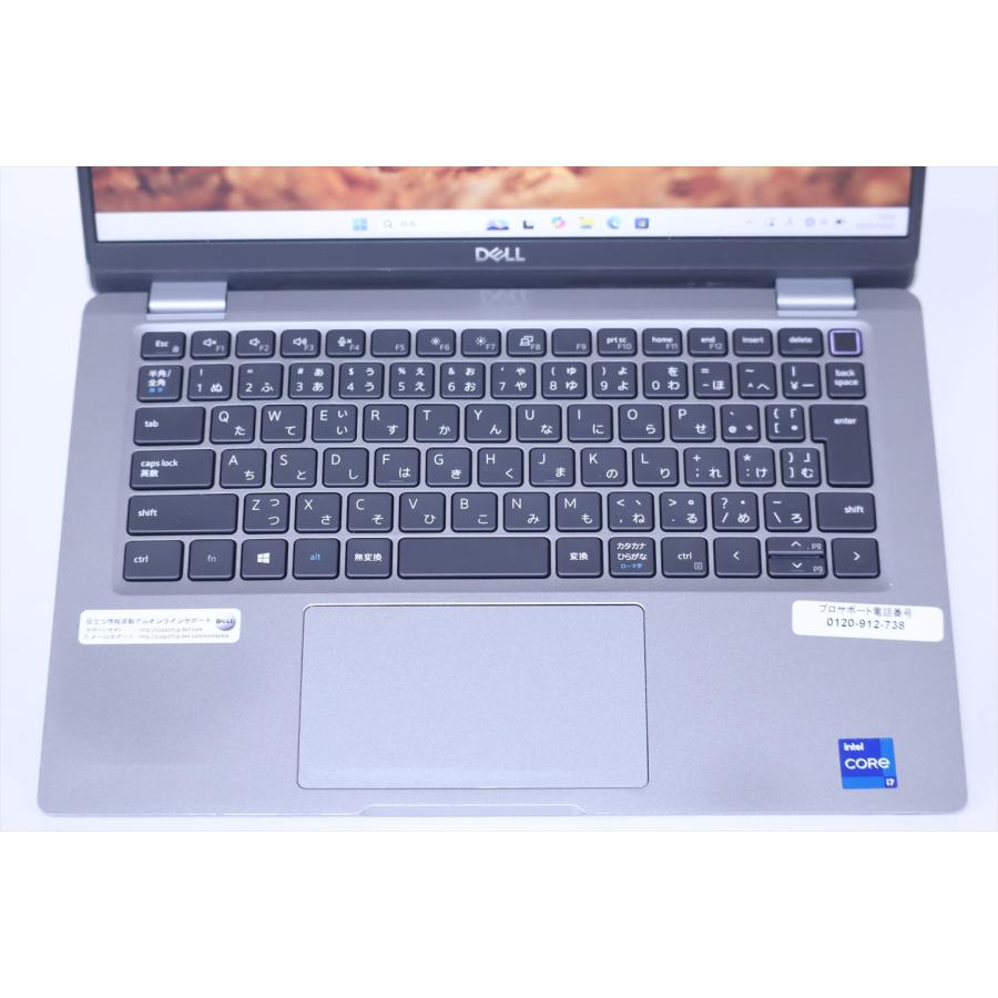 中古（やや傷や汚れあり） 2021年パワフルモデル 11世代Corei7 16Gメモリ Latitude 13 5320 i7-1185G7 16G 256G 13.3FHD Wi-Fi6 Windows11 ノートパソコン