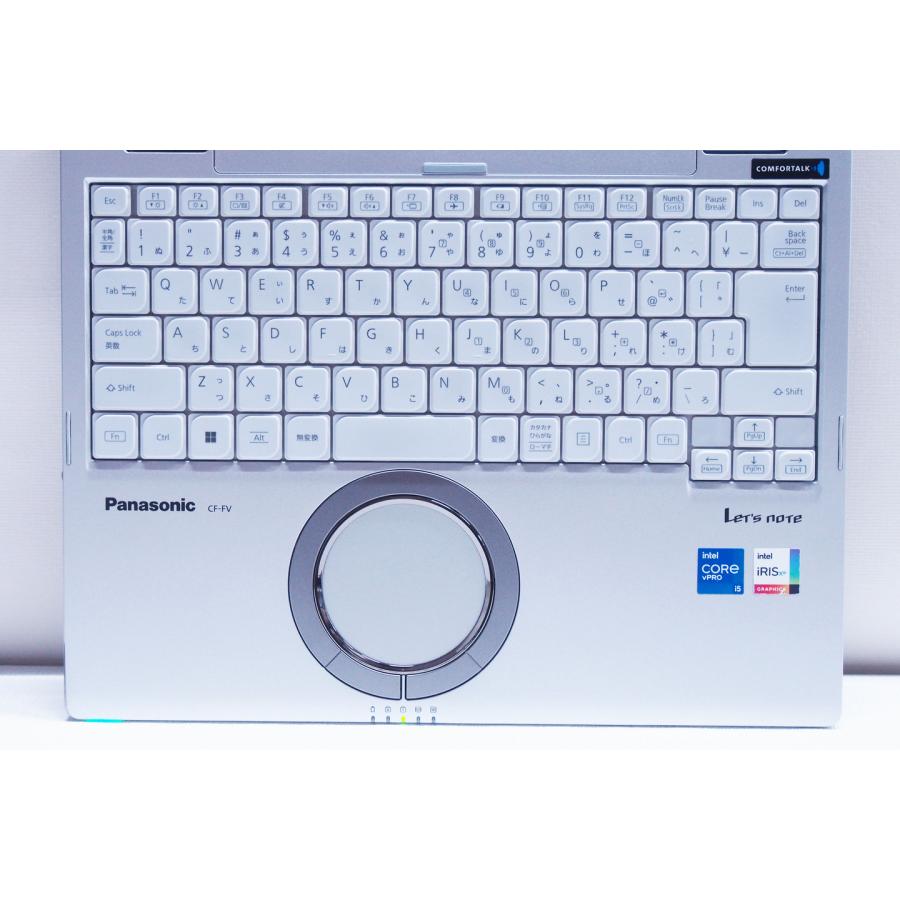 中古（やや傷や汚れあり） 2022年発売 累積時間少 11世代Corei5 Let's note FV1RDAKS i5-1145G7 16G NVMeSSD256G 14インチQHD Windows11 リカバリ ノートパソコン