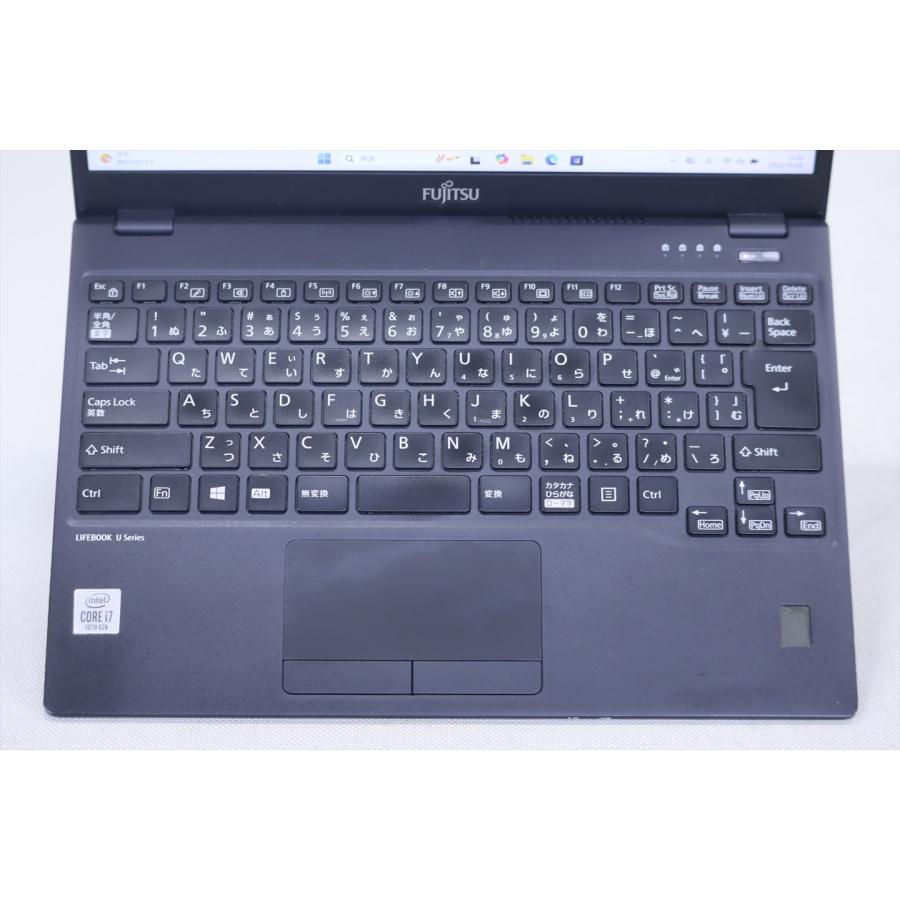 中古（やや傷や汚れあり） バッテリー良 軽量約777g パワフルモデルCorei7 LIFEBOOK U9310/D LTE i7-10610U 16G 256G 13.3FHD Wi-Fi6 Windows11 ノートパソコン