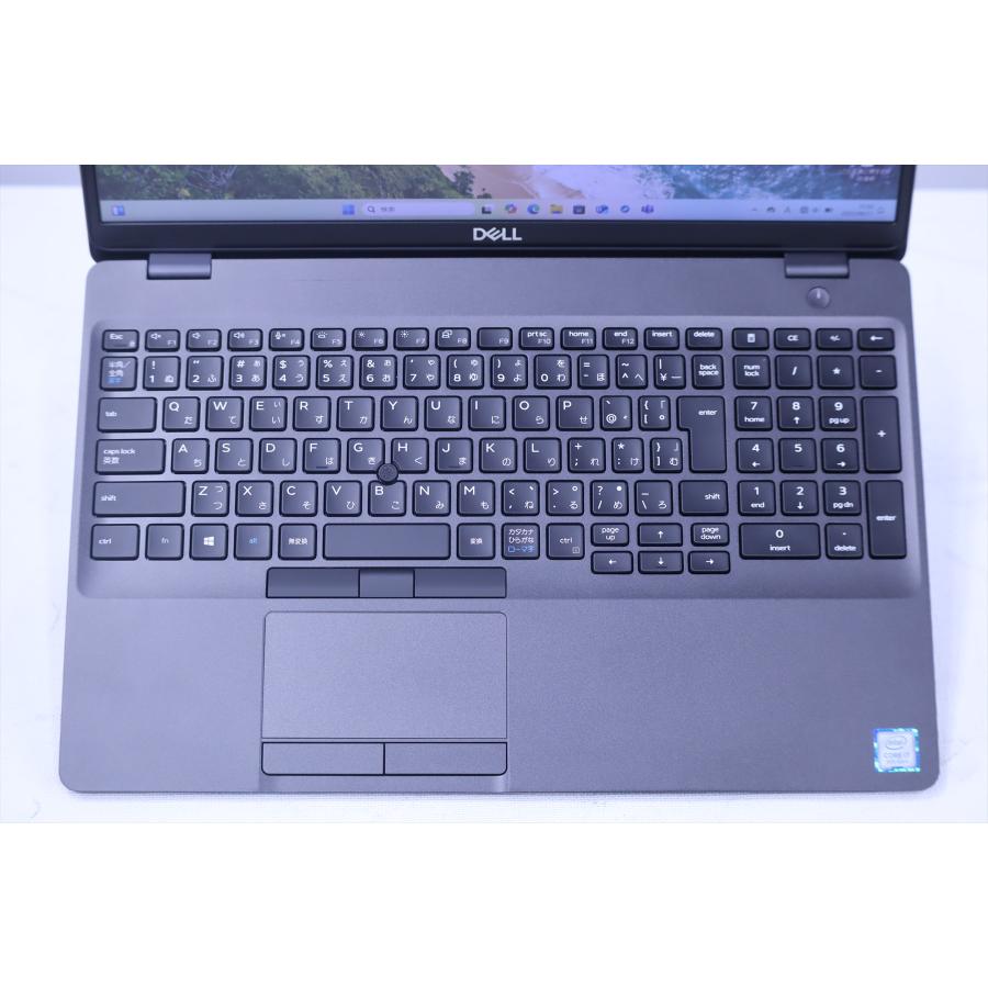 中古（目立った傷や汚れなし） 9世代Corei7-HハイエンドCPU搭載 16Gメモリ Latitude 15 5501 i7-9850H 16G 512G 15.6FHD Win11 バッテリー良 ノートパソコン