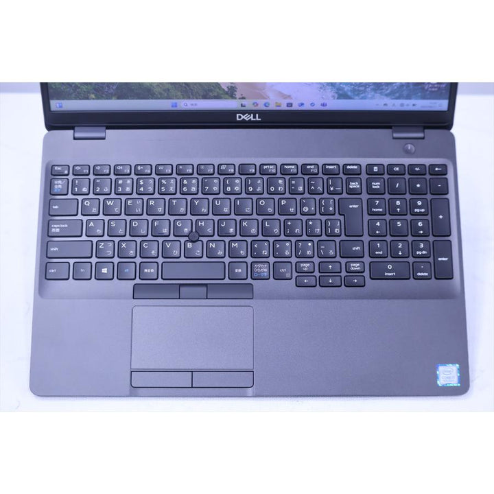 中古（目立った傷や汚れなし） 9世代Corei7-HハイエンドCPU搭載 16Gメモリ Latitude 15 5501 i7-9850H 16G 512G 15.6FHD Win11 バッテリー良 ノートパソコン