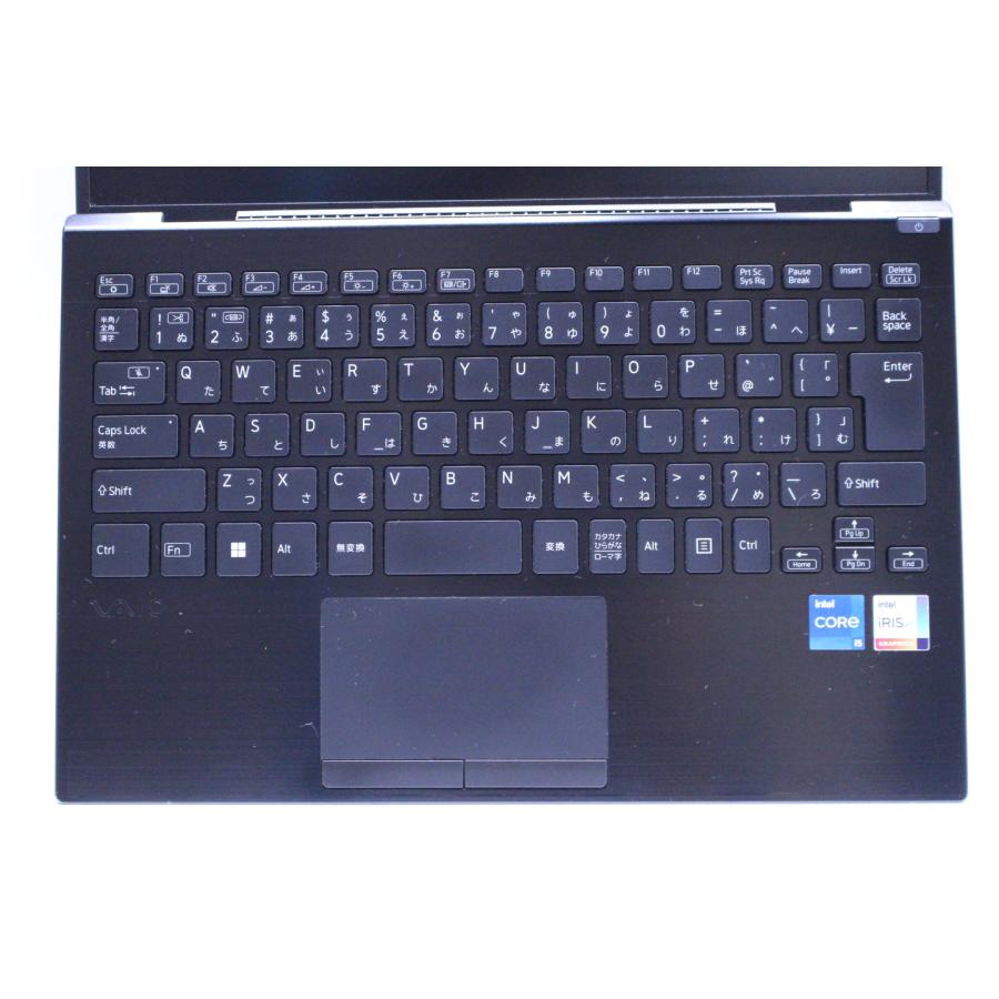 中古（目立った傷や汚れなし） 2022年発売 外装良好 12世代Corei5 薄型軽量 VAIO Pro PG VJPG214 i5-1235U 16G SSD256G 13.3FHD WiFi6 Win11 リカバリ ノートパソコン