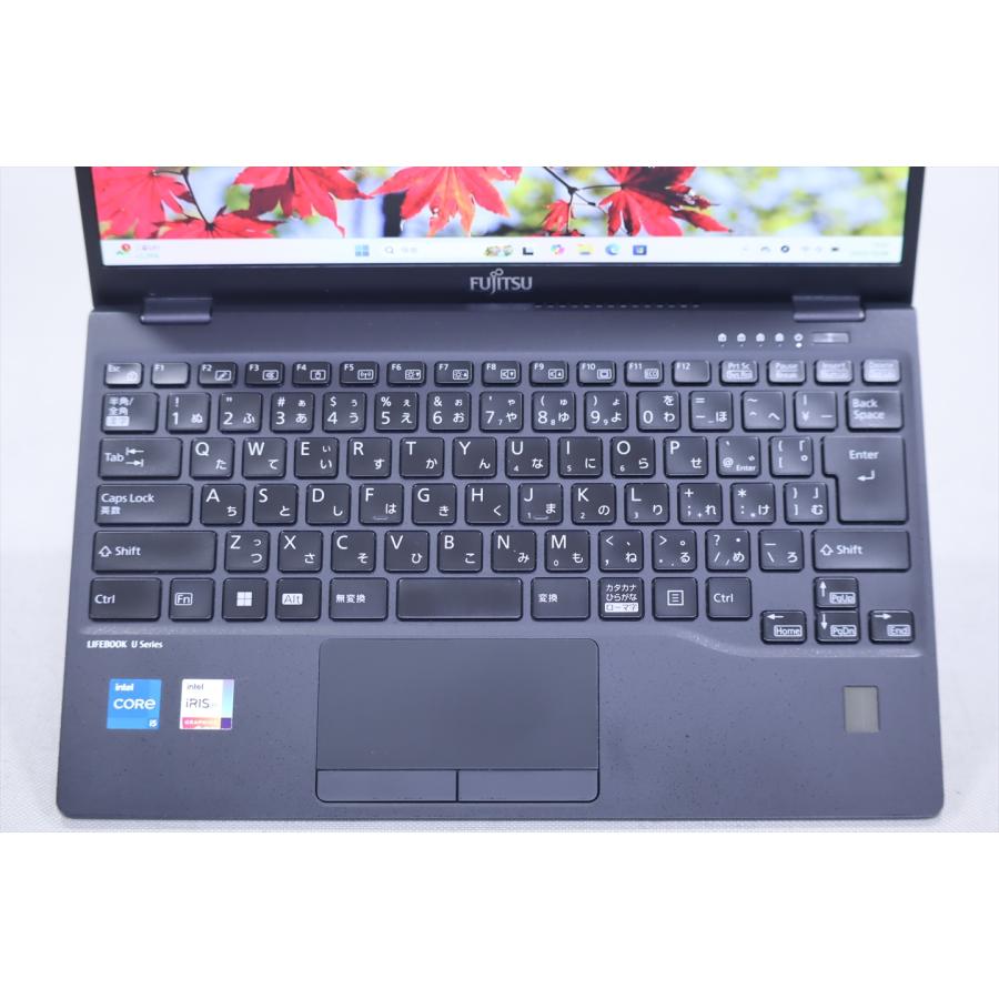 中古（やや傷や汚れあり）即配 2022年モデル 12世代Corei5 軽量約738g LIFEBOOK U9312/K i5-1245U 16G 256G 13.3FHD Wi-Fi6E Windows11 バッテリー良 ノートパソコン