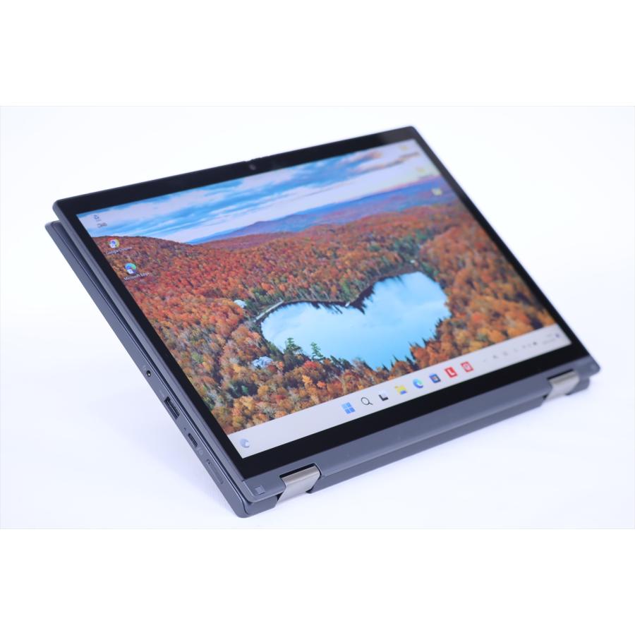 中古（やや傷や汚れあり） 新品30万 2024年モデル CoreUltra5 ThinkPad L13 2in1 Gen5 LTE CoreUltra5 125U 16G 256G 13.3WUXGAタッチ Win11 リカバリ ノートパソコン