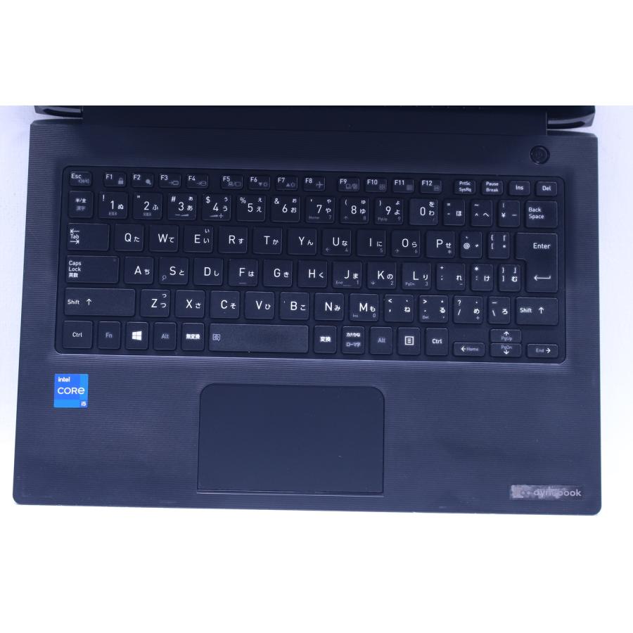 中古（目立った傷や汚れなし） 薄型コンパクト 11世代Corei5 dynabook S73/HS i5-1135G7 12G SSD256G 13.3FHD Wi-Fi6 顔認証 Windows11 ノートパソコン