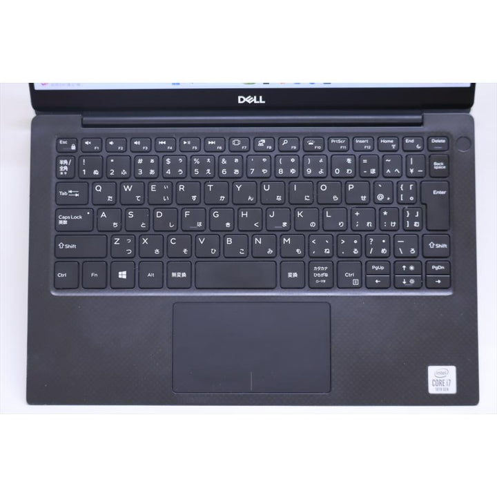 中古（やや傷や汚れあり） 4Kタッチパネル液晶 10世代Corei7 16Gメモリ XPS 13 7390 i7-10510U 16G 1TB 13.3UHD Wi-Fi6 Windows11 ノートパソコン