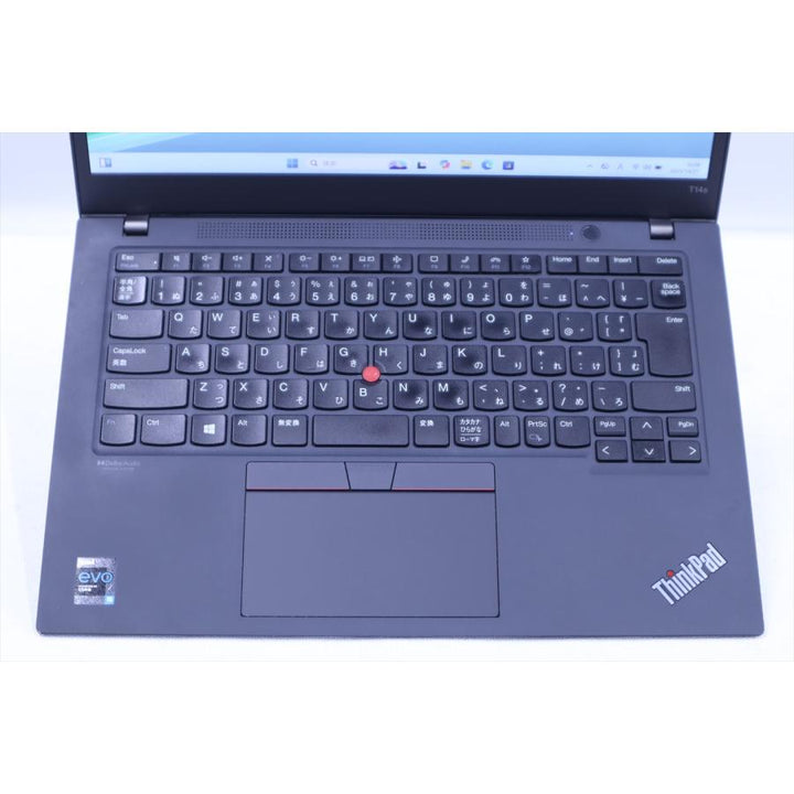 中古（やや傷や汚れあり） 2021年モデル 快速11世代Corei5 ThinkPad T14s Gen2 i5-1135G7 8G SSD256G 14.0FHD Windows11 ノートパソコン