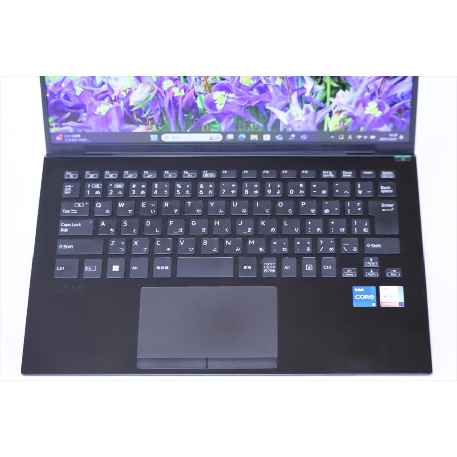 中古（やや傷や汚れあり） 2022年モデル バッテリー良 12世代Corei5 16Gメモリ VAIO Pro PK VJPK22 i5-1235U 16G 256G 14.0FHD Wi-Fi6E Win11 リカバリ ノートパソコン