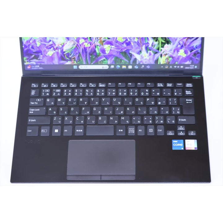 中古（やや傷や汚れあり） 2022年モデル バッテリー良 12世代Corei5 16Gメモリ VAIO Pro PK VJPK22 i5-1235U 16G 256G 14.0FHD Wi-Fi6E Win11 リカバリ ノートパソコン