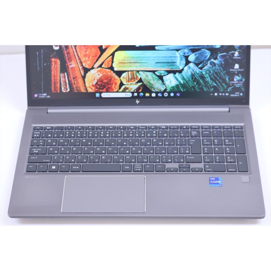 中古（やや傷や汚れあり）ノートパソコン Corei7 12世代 32Gメモリ RTX A1000 大容量SSD1TB Windows11 HP ZBook Power 15.6 inch G9 i7-12700H 32G SSD1TB 15.6FHD