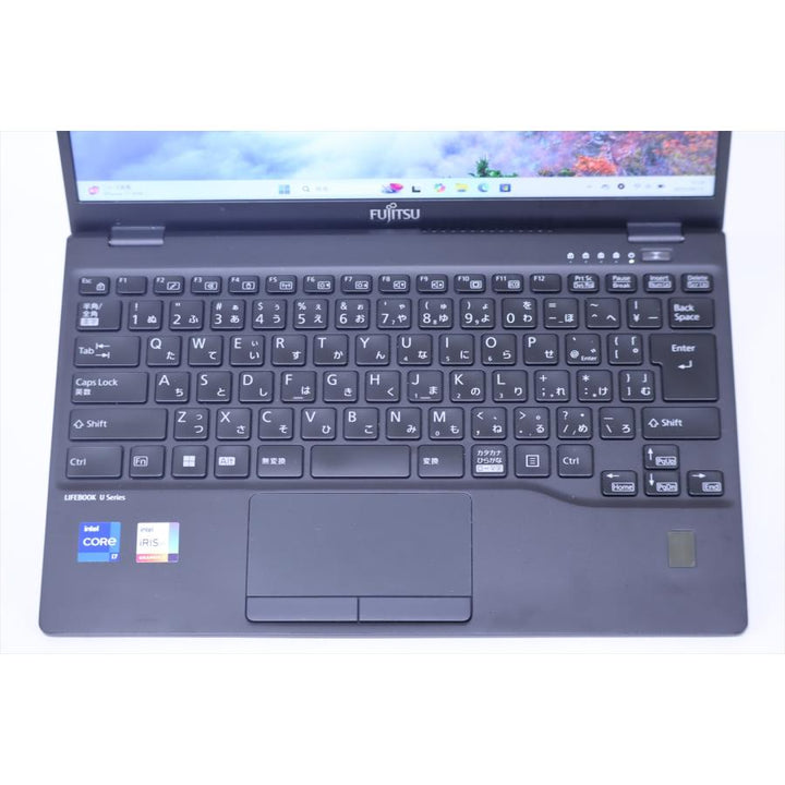 中古（やや傷や汚れあり） 2023年モデル バッテリー良 12世代Corei7 16Gメモリ LIFEBOOK U9312/K LTE i7-1265U 16G 256G 13.3FHD Wi-Fi6 Win11 軽量 ノートパソコン