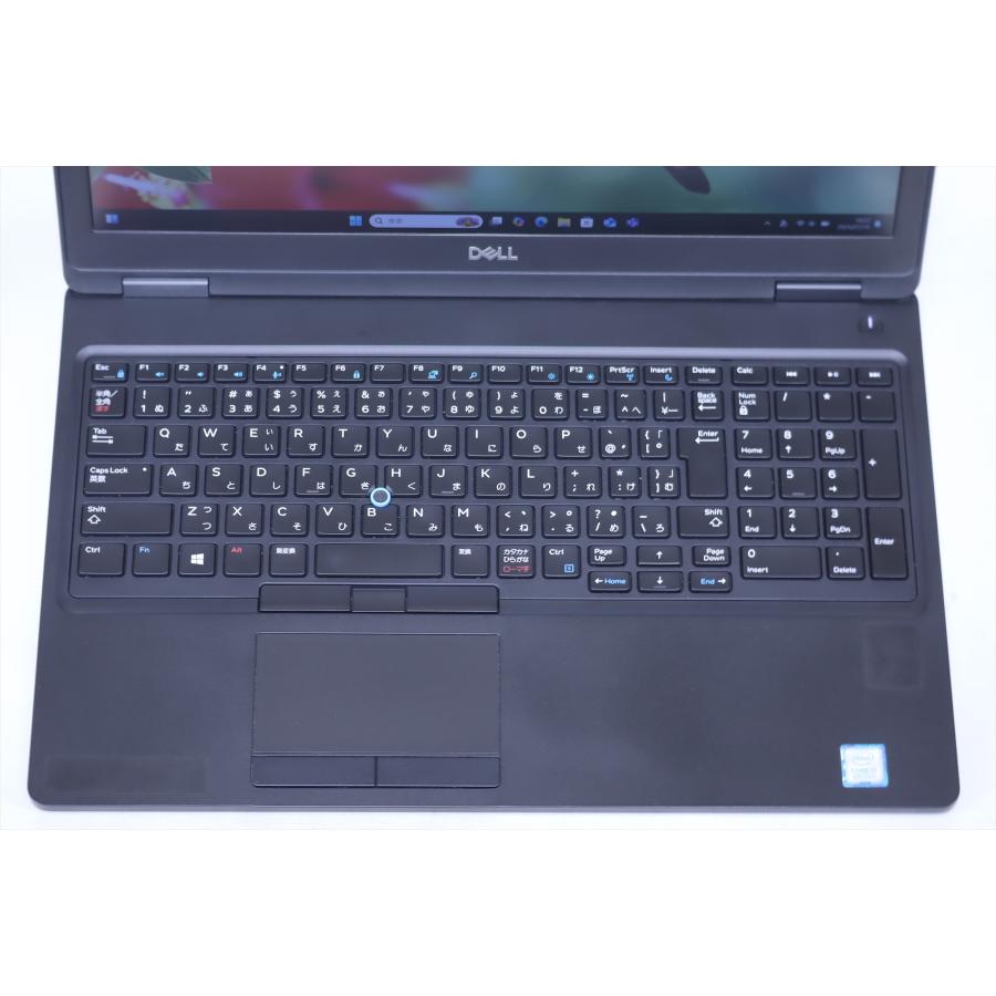 中古（目立った傷や汚れなし）  GeForce MX130 Corei7 16Gメモリ Latitude 15 5590 i7-8650U 16G 512G 15.6FHD Windows11 リカバリ バッテリー良 ノートパソコン