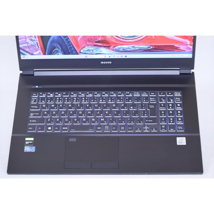 中古（未使用に近い） GTX1650搭載 17.3FHD液晶 Corei7 mouse K7 2201K7-i7CMLCBW11 i7-10750H 16G 512G 17.3FHD WiFi6 Windows11 ノートパソコ