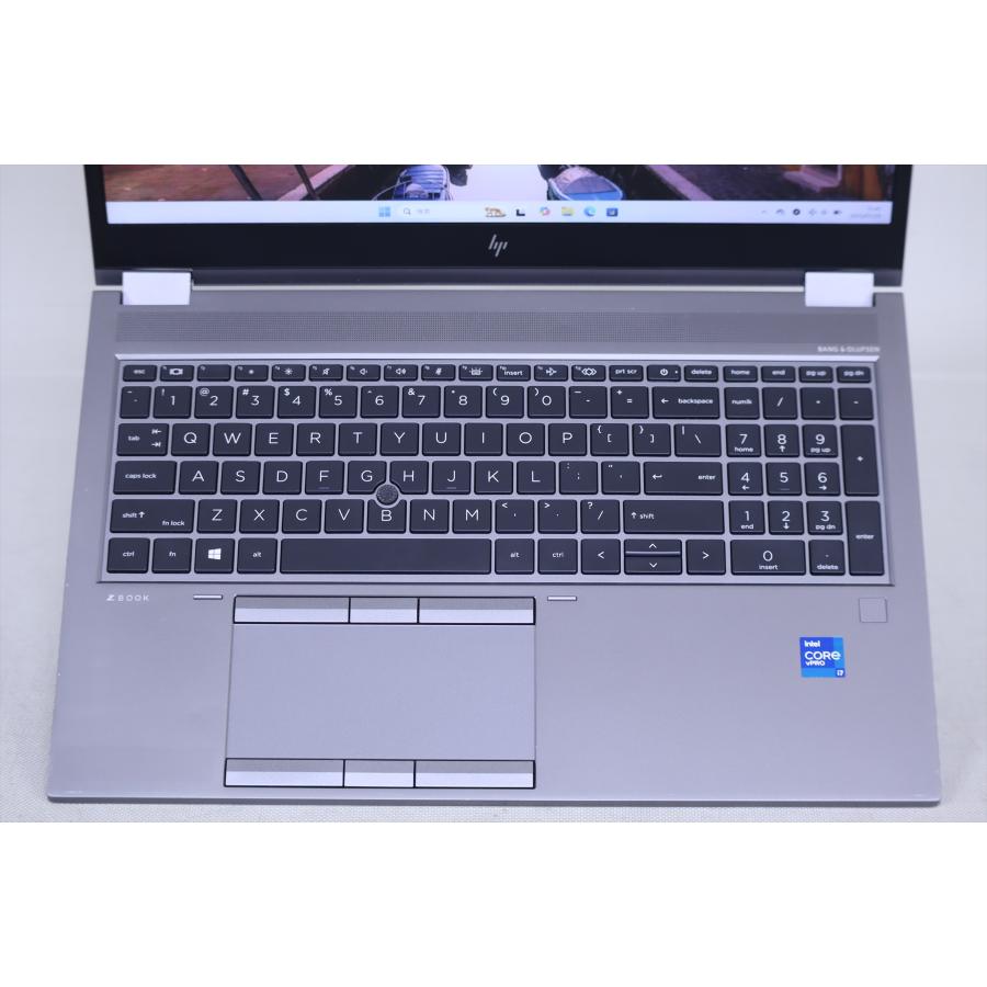 中古（やや傷や汚れあり） RTX A3000 11世代Corei7 32Gメモリ HP ZBook Fury 15.6 inch G8 i7-11850H 32G 1T 15.6FHD Wi-Fi6 Windows11 バッテリー良好 ノートパソコン