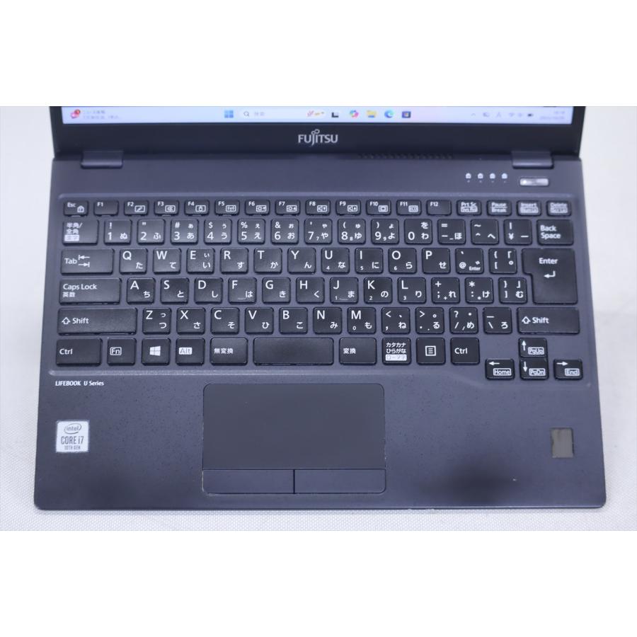中古（やや傷や汚れあり） パワフルモデル 10世代Corei7 16Gメモリ バッテリー良 LIFEBOOK U9310/D LTE i7-10610U 16G 256G 13.3FHD Wi-Fi6 Win11 軽量 ノートパソコン