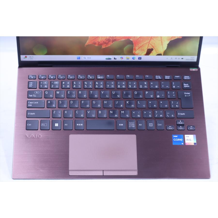 中古（やや傷や汚れあり） 11世代Corei5 16Gメモリ VAIO Pro PK VJPK218001758 Bronze i5-1135G7 16G 256G 14.0FHD Wi-Fi6 Windows11 薄型軽量 ノートパソコン