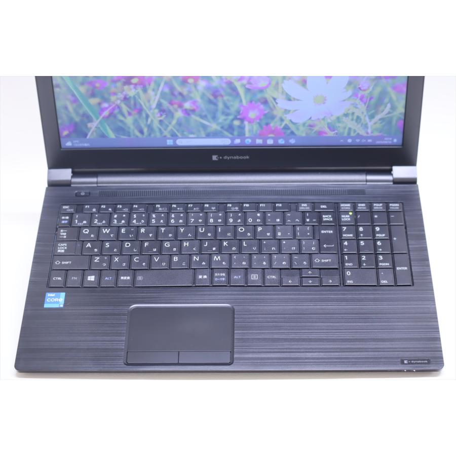 中古（やや傷や汚れあり） 2021年モデル 11世代Corei5 16Gメモリ dynabook B65/HS i5-1135G7 16G 256G 15.6TFT Wi-Fi6 DVD Win11 リカバリ バッテリー良 ノートパソコン