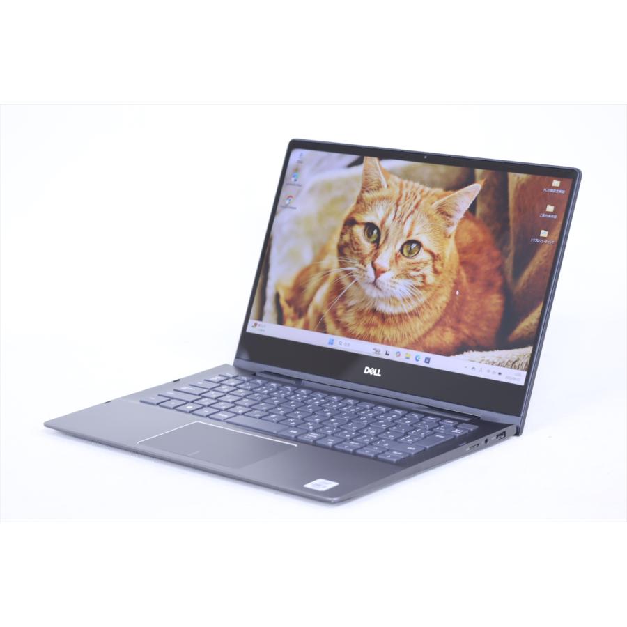 中古（やや傷や汚れあり） 2in1タブレットPC バッテリー良 Inspiron 13 7391 i5-10210U 8G SSD256G 13.3FHDタッチ Windows11 ノートパソコン