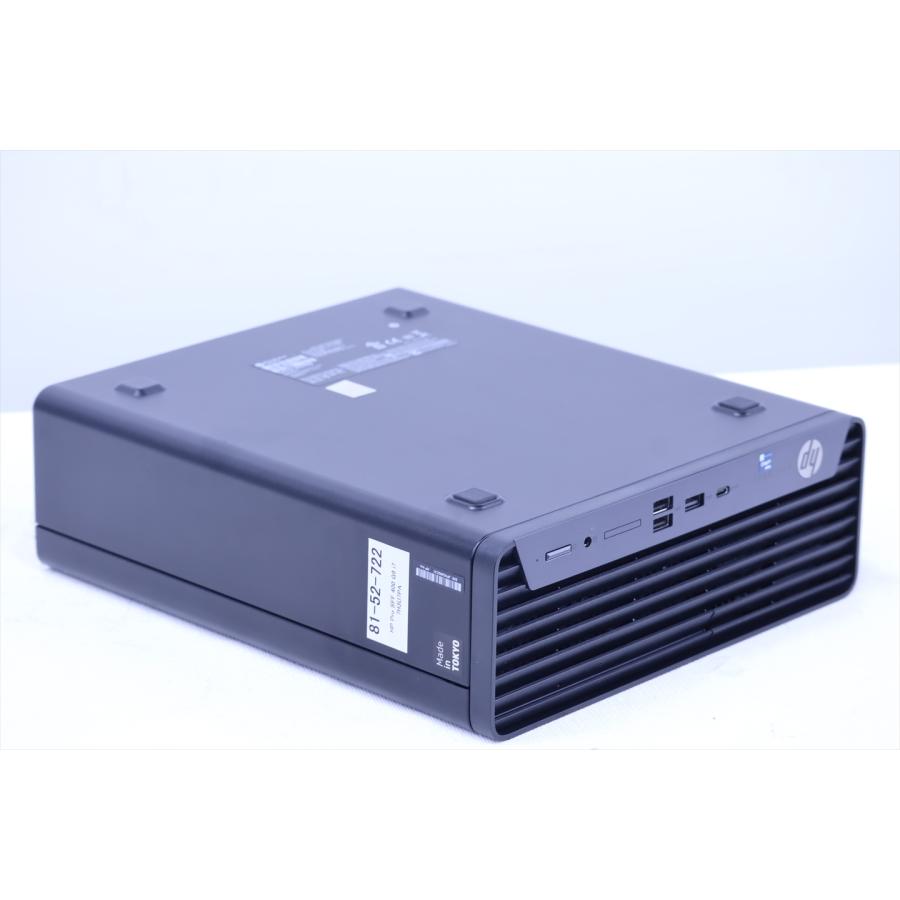 中古（目立った傷や汚れなし）  12世代Corei7 12コア20スレッド 16Gメモリ HP Pro SFF 400 G9 i7-12700 16G SSD256G Windows11 省スペース筐体 デスクトップパソコン