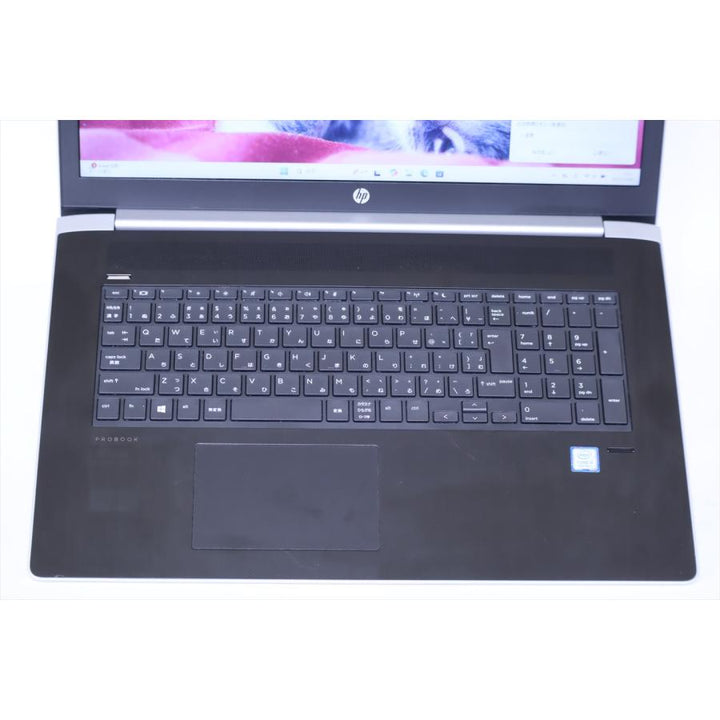中古（やや傷や汚れあり） GeForce搭載映像強化モデル 17.3インチ大画面液晶 HP ProBook 470 G5 i3-8130U 16G 256G+500G 17.3TFT Win11 新品SSD換装 ノートパソコン