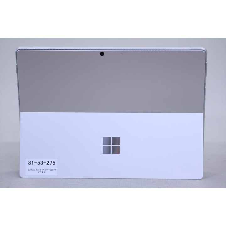 中古（目立った傷や汚れなし） パワフルモデル 11世代Corei7 Surface Pro 8 i7-1185G7 16G 512G 13.0タッチ Win11 リカバリ バッテリー良 ノートパソコン