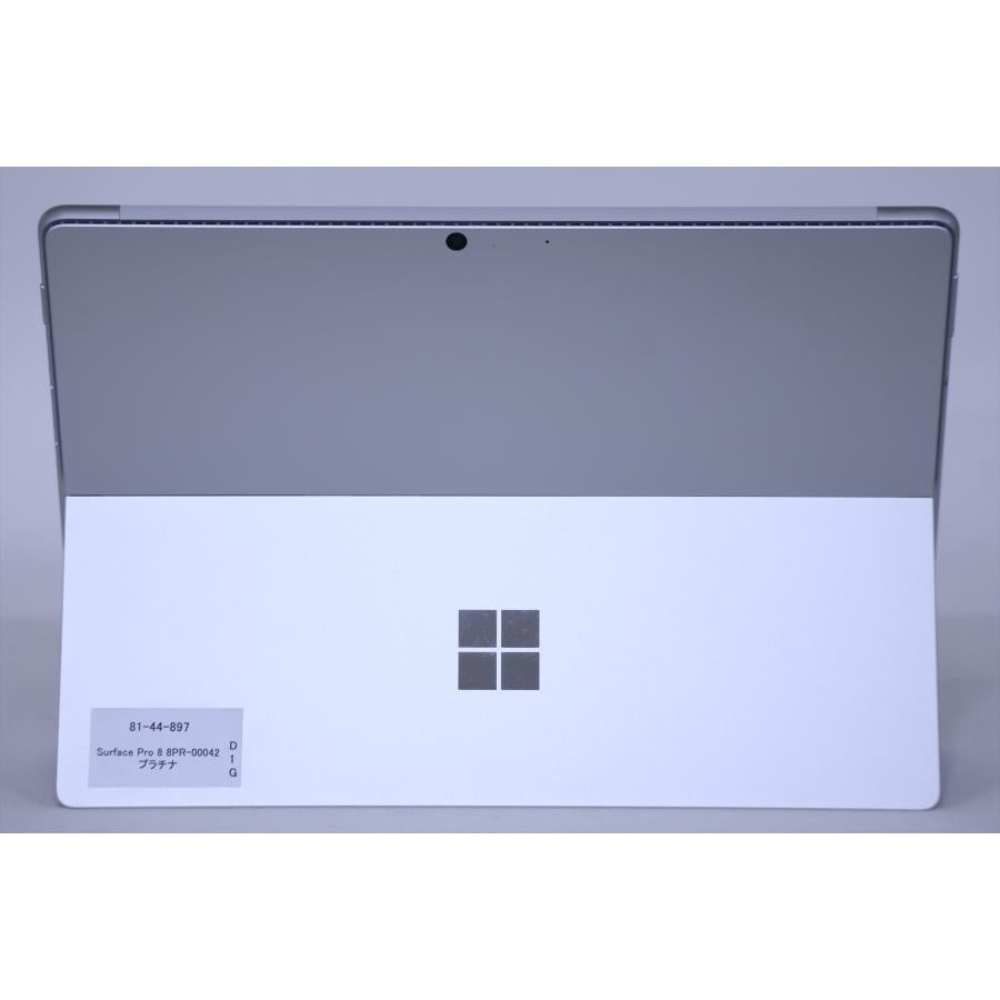 中古（目立った傷や汚れなし）ノートパソコン  2021年発売 Windows11 11世代 タブレット タッチパネル Surface Pro 8 i5-1145G7 RAM8G SSD256G 13.0PixelSenseFlow Wi-Fi6