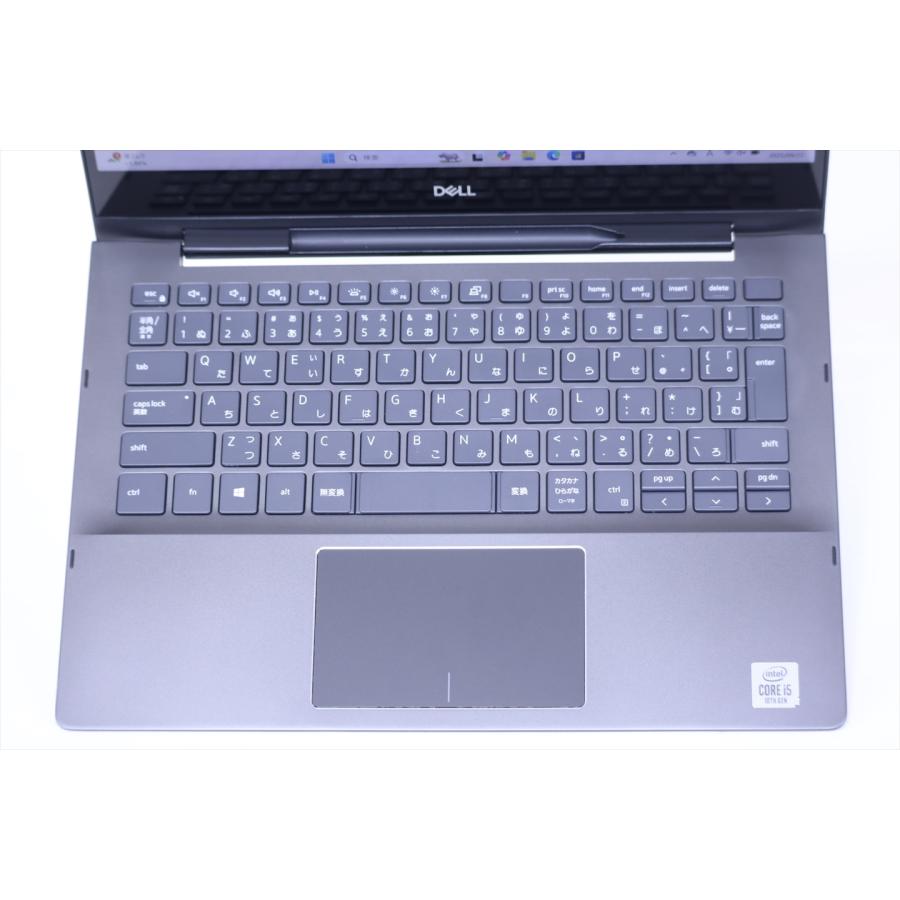 中古（やや傷や汚れあり） 2in1タブレットPC バッテリー良 Inspiron 13 7391 i5-10210U 8G SSD256G 13.3FHDタッチ Windows11 ノートパソコン