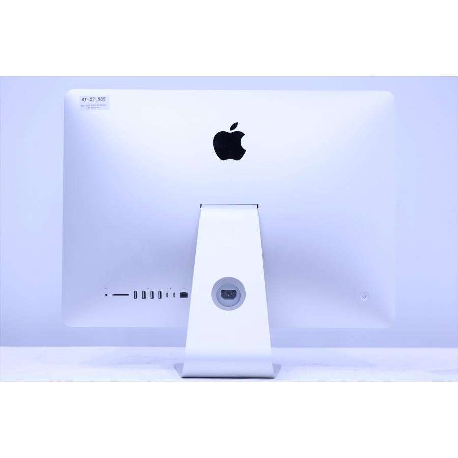 中古（目立った傷や汚れなし） 4K美麗液晶 薄型省スペース iMac 2019 Ci5-3.0G i5-8500 16G 1T 21.5Retina 4K Radeon Pro 560X OS 15 Sequoia オールインワン