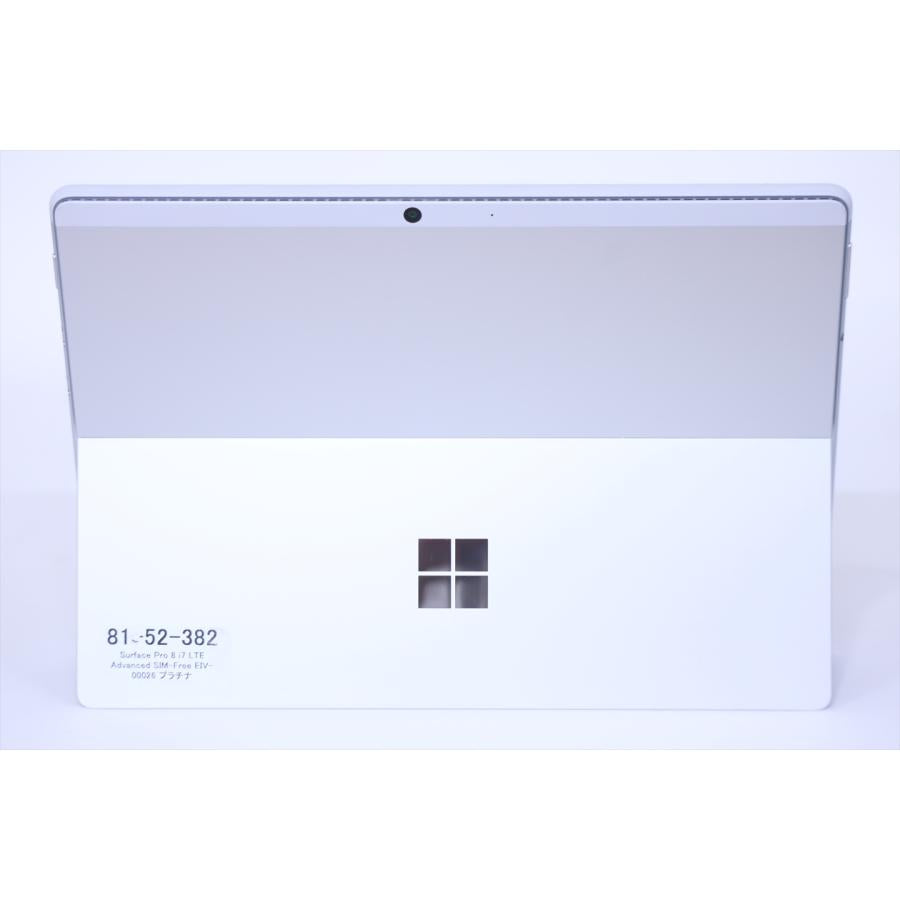 中古（目立った傷や汚れなし） 2021年モデル 11世代Corei7 16Gメモリ Surface Pro 8 LTE i7-1185G7 16G 256G 13.0タッチ Wi-Fi6 Win11 2in1タブレット ノートパソコン