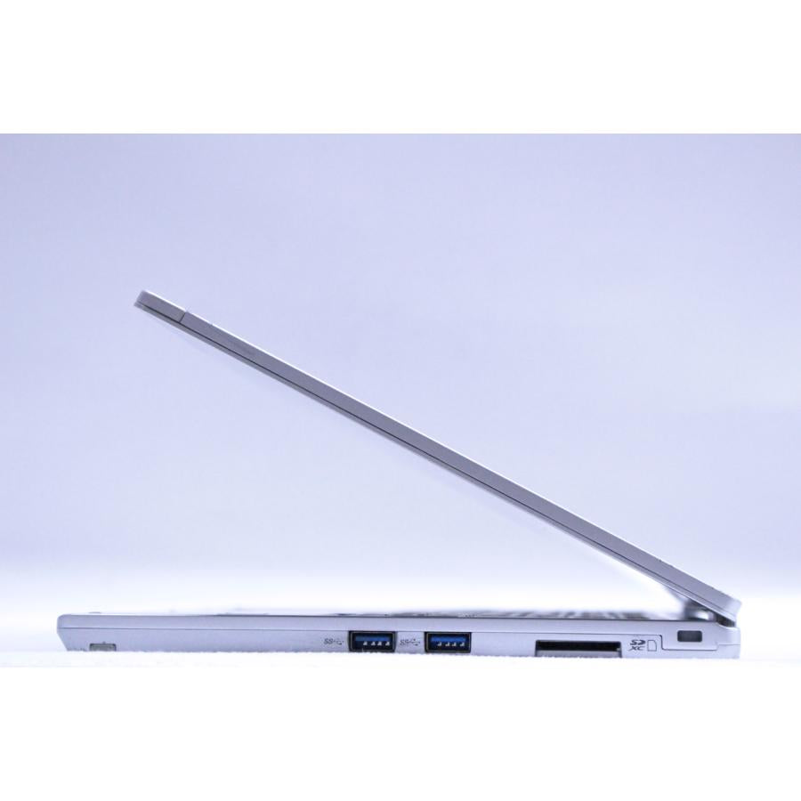 中古（やや傷や汚れあり） 薄型軽量タブレットPC 10世代Corei5 Let's note CF-QV9RDCVS i5-10310U 8G SSD256G 12.0WQXGA+ WiFi6 顔認証 Win11リカバリ ノートパソコン