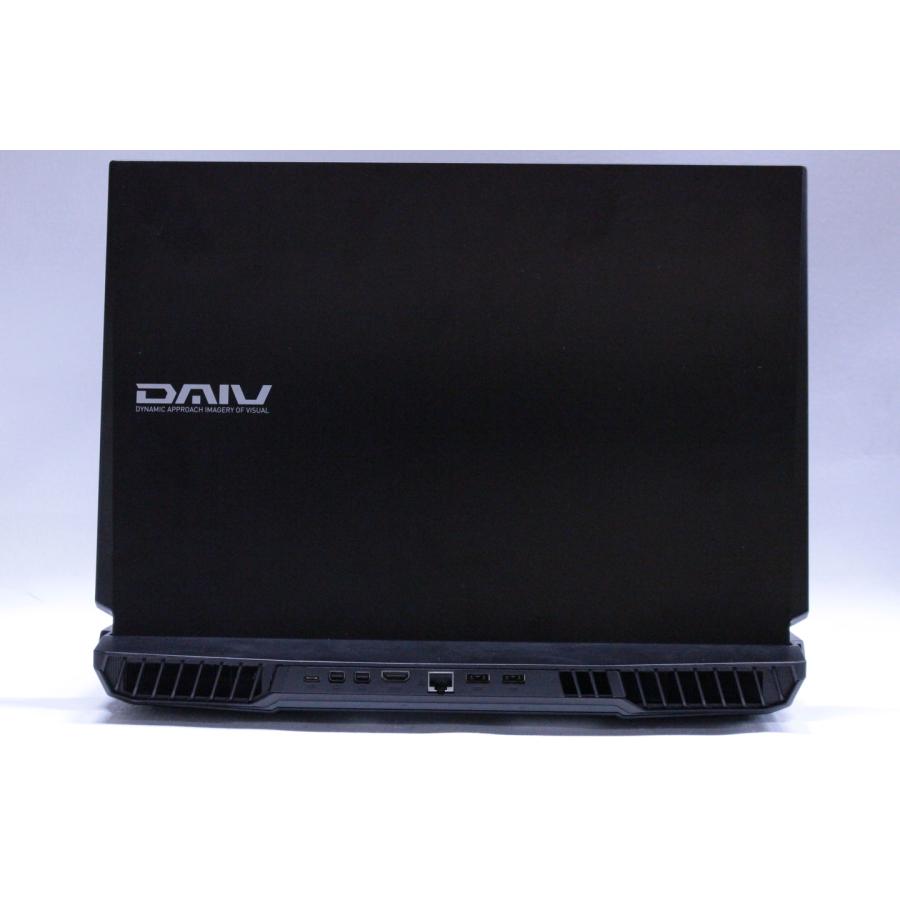 中古（やや傷や汚れあり） 11世代Corei9 メモリ64G RTX3080 4K mouse DAIV 7N 21067N-RKL i9-11900K 64G SSD4TB 17.3inch4K Windows11 クリエイター向け ノートパソコン