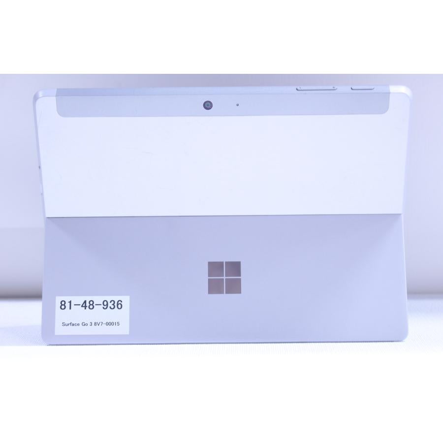 中古（目立った傷や汚れなし） 外装良好 2021年発売 軽量約544g Surface Go 3 Pentium Gold 6500Y 4G 64G 10.5タッチ Wi-Fi6 Win11 バッテリー良好 ノートパソコン