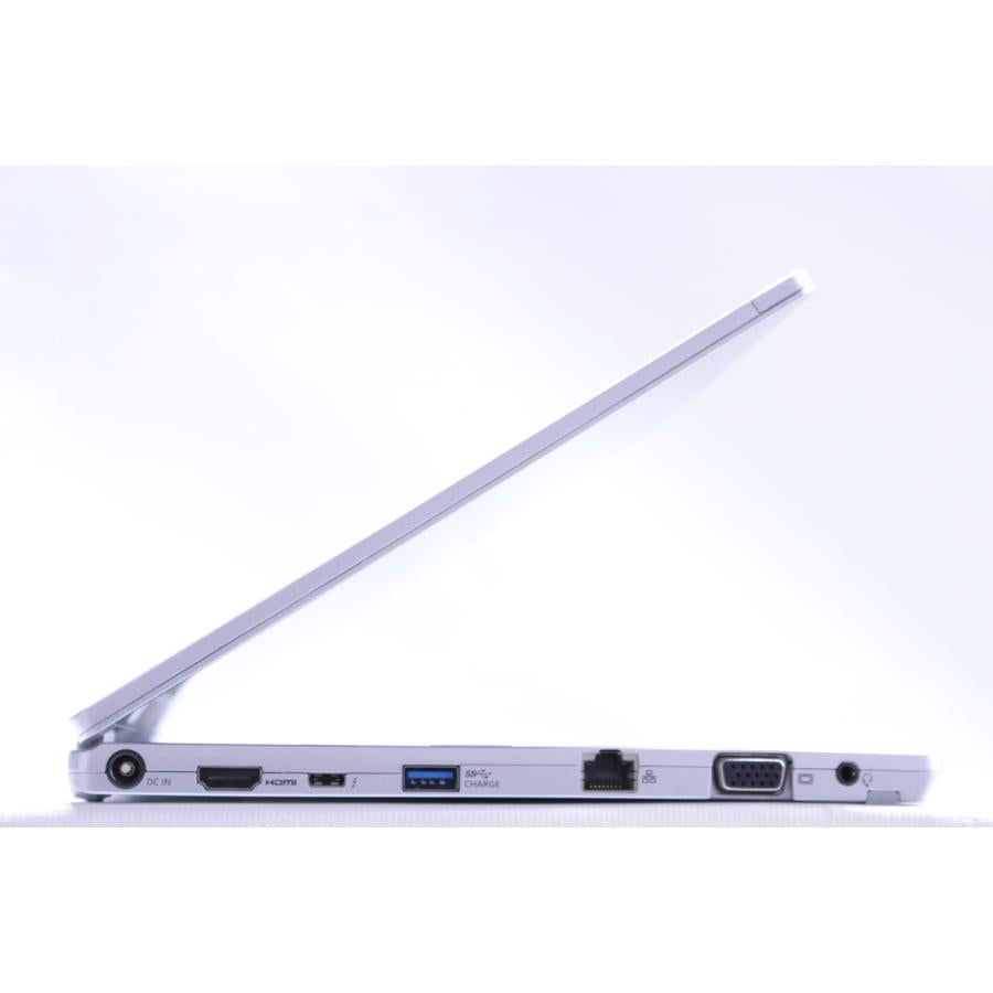 中古（目立った傷や汚れなし） 液晶傷無し 高解像度 360度回転液晶 良品 Let's note CF-QV8TDCVS i5-8365U 8G SSD256G 12WQXGA+ 顔認証 Win11 リカバリ 薄型 ノートパソコン