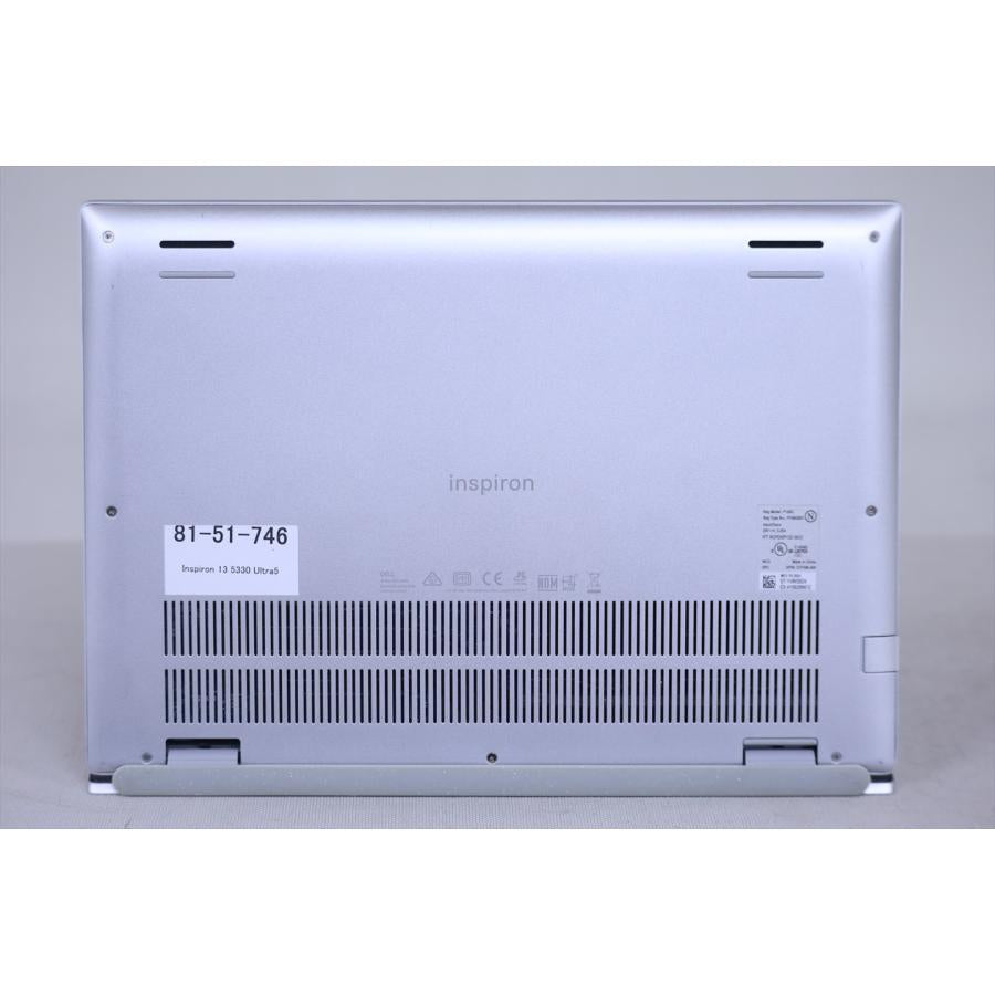 中古（やや傷や汚れあり） 2024年モデル 最新CPUCoreUltra搭載 Inspiron 13 5330 Core Ultra5 125H 16G SSD256G 13.3QHD+ Windows11 バッテリー良好 ノートパソコン