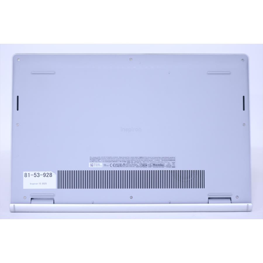 中古（目立った傷や汚れなし） 2023年モデル RyzenCPU 大容量SSD搭載 Inspiron 15 3525 Ryzen 5 5625U 16G 512G 15.6FHD Windows11 リカバリ ノートパソコン