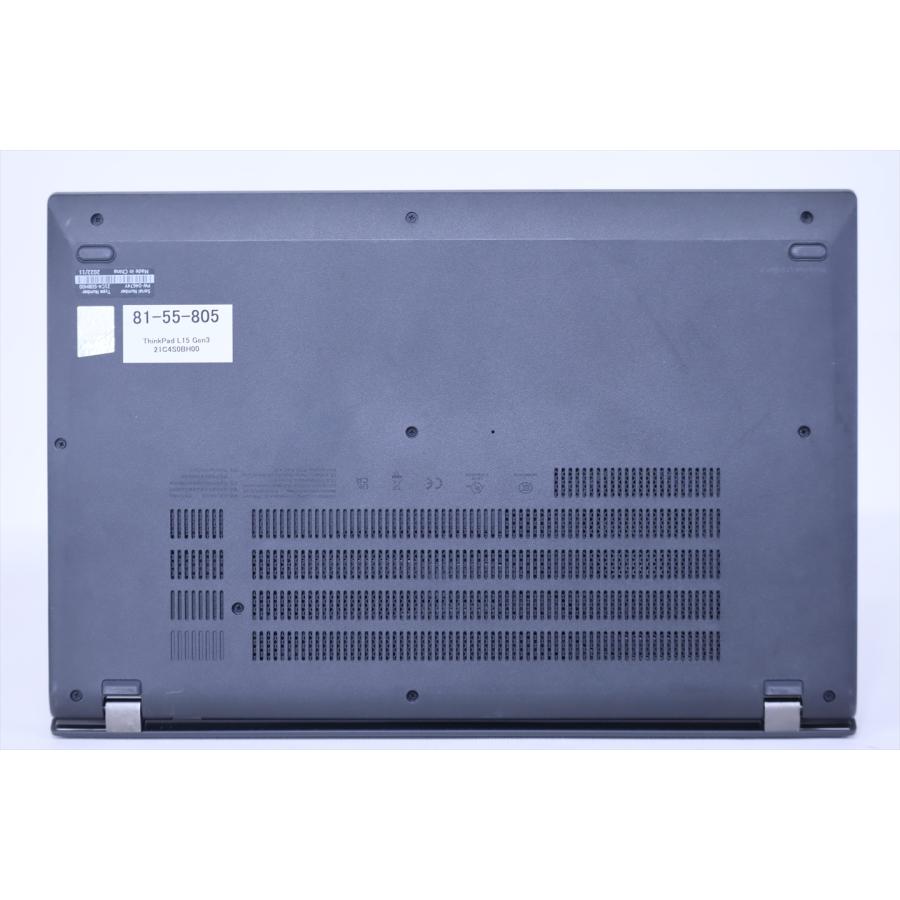 中古（やや傷や汚れあり） 2022年モデル 12世代Corei5 ThinkPad L15 Gen3 i5-1235U 8G 256G 15.6FHD Win11 リカバリ バッテリー良 ノートパソコン
