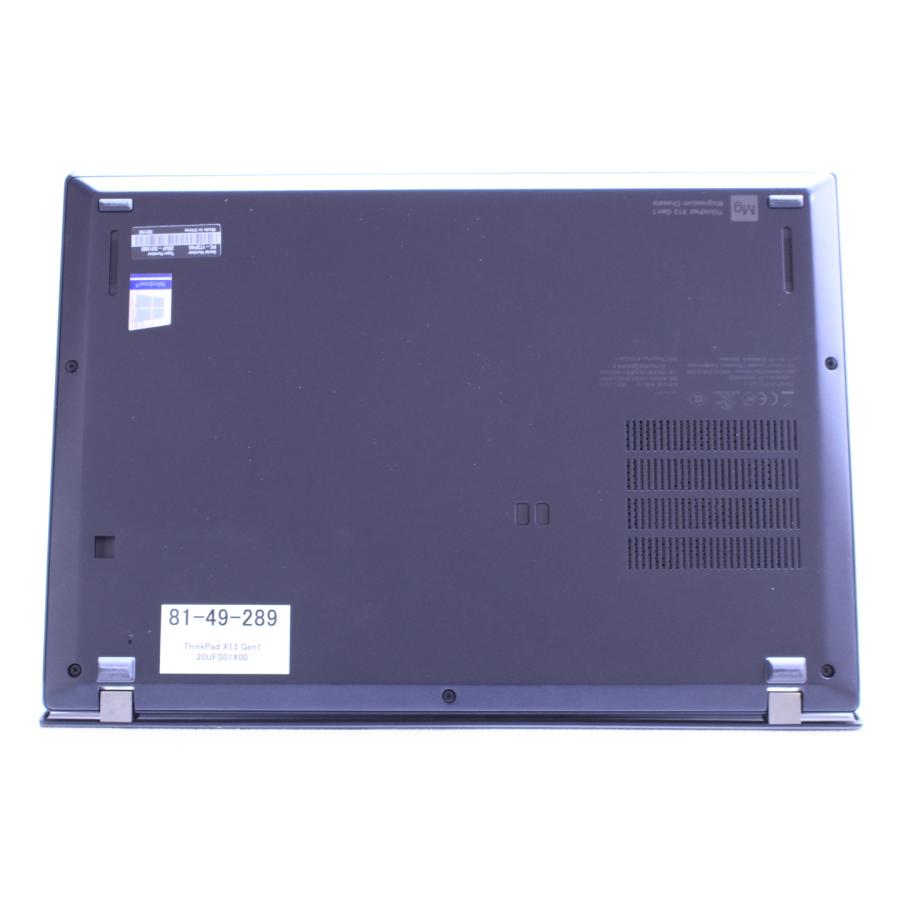 中古（未使用に近い） Ryzen 5 PRO ThinkPad X13 Gen1 Ryzen 5 PRO 4650U 8G SSD256G 13.3FHD Wi-Fi6 Windows11 薄型軽量 ノートパソコン