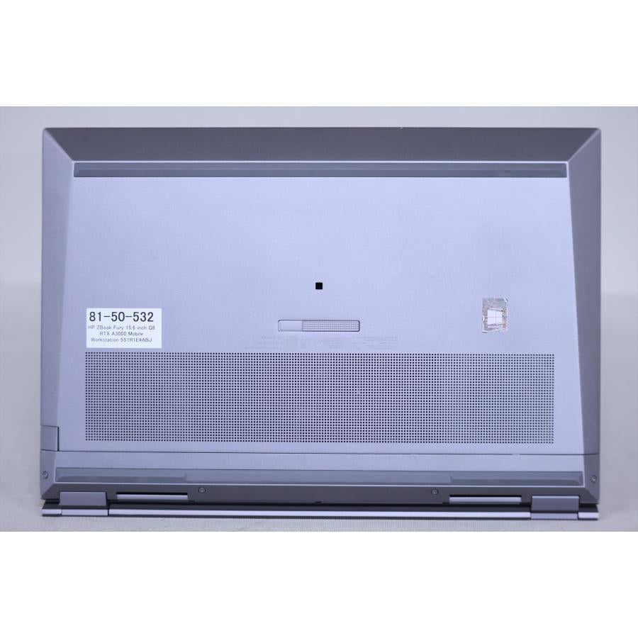 中古（やや傷や汚れあり） RTX A3000 11世代Corei7 32Gメモリ HP ZBook Fury 15.6 inch G8 i7-11850H 32G 1T 15.6FHD Wi-Fi6 Windows11 バッテリー良好 ノートパソコン