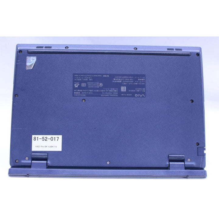 中古（やや傷や汚れあり） 2023年発売 13世代Corei5 薄型軽量 VAIO Pro BK VJBK118 i5-1334U 16G SSD256G 14.0FHD Win11 リカバリ 高性能 ノートパソコン