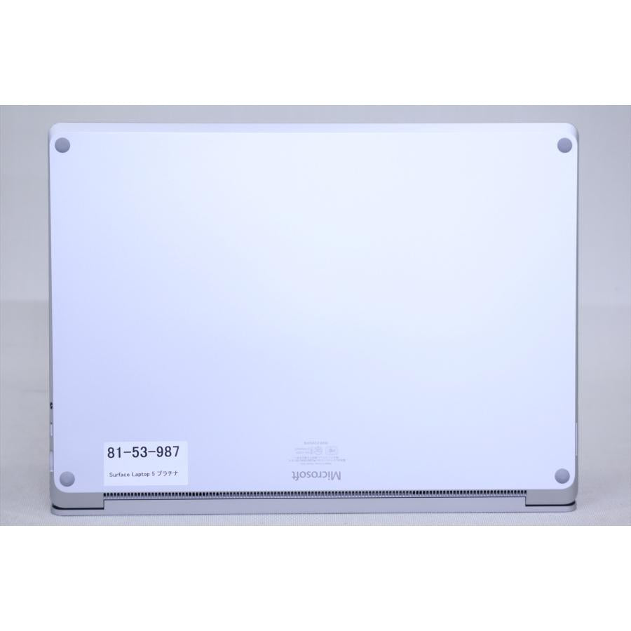 中古（目立った傷や汚れなし）2022年モデル バッテリー良 12世代Corei5 Surface Laptop 5 i5-1245U 8G 256G 13.5タッチ Wi-Fi6 Win11 リカバリ ノートパソコン