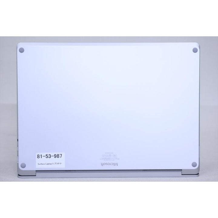 中古（目立った傷や汚れなし）2022年モデル バッテリー良 12世代Corei5 Surface Laptop 5 i5-1245U 8G 256G 13.5タッチ Wi-Fi6 Win11 リカバリ ノートパソコン