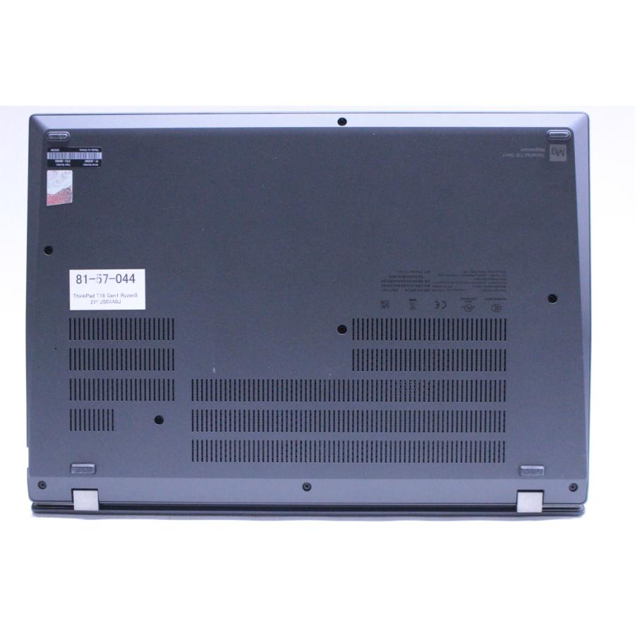 中古（やや傷や汚れあり） 16.0WUXGA 2022年モデル RYZEN5 ThinkPad T16 Gen1 Ryzen 5 Pro 6650U メモリ16G SSD256G Win11Pro ノートパソコン