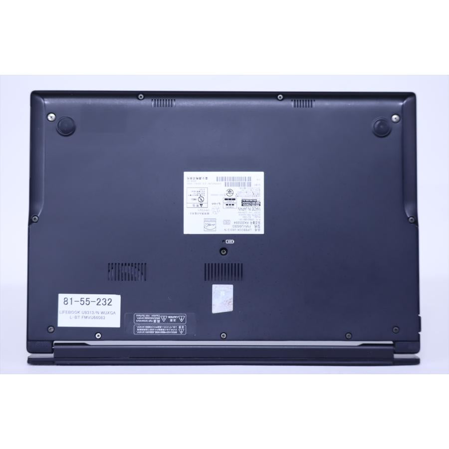 中古（目立った傷や汚れなし）  2023年モデル 12世代Corei5 軽量769g LIFEBOOK U9313/N i5-1235U 16G 256G 13.3WUXGA Wi-Fi6E Win11 バッテリー良好 ノートパソコン
