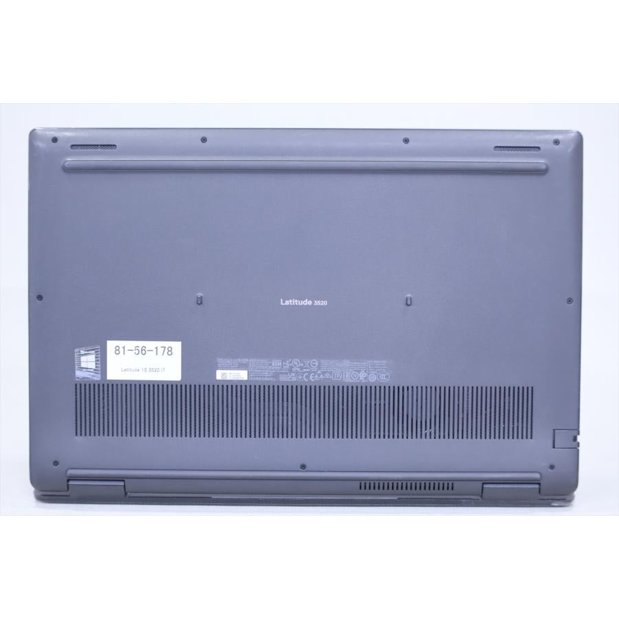 中古（やや傷や汚れあり） パワフル11世代Corei7 Latitude 15 3520 i7-1165G7 8G 256G 15.6FHD Wi-Fi6 Win11 バッテリー良 ノートパソコン